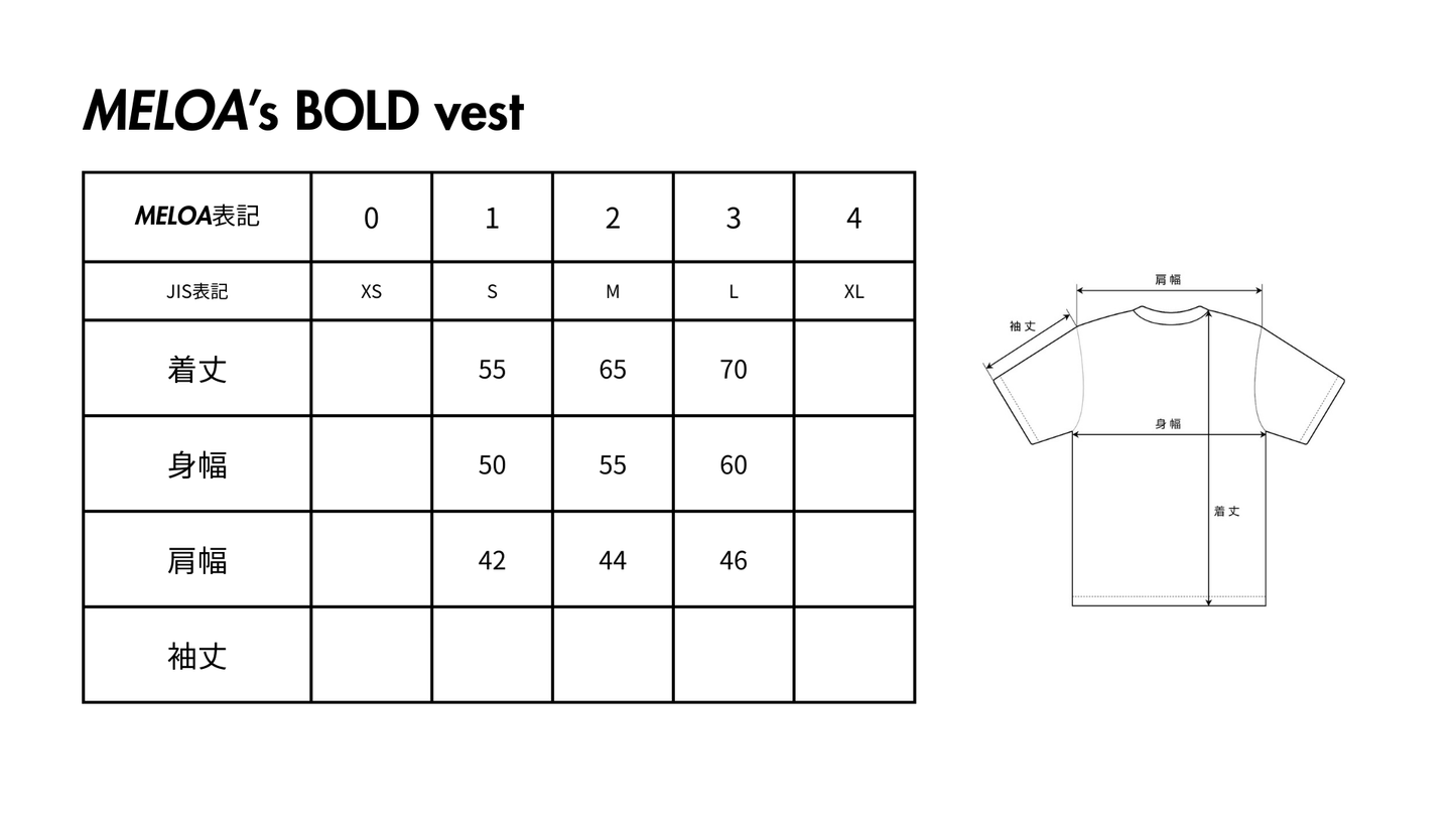 MELOA's BOLD VEST