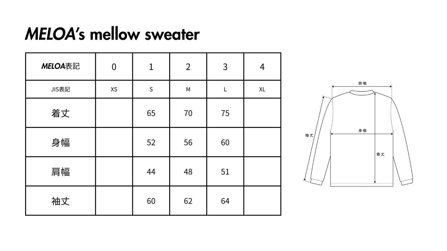 MELOA's mellow sweater