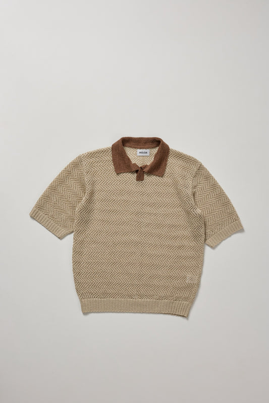 MELOA's Chill sheer polo