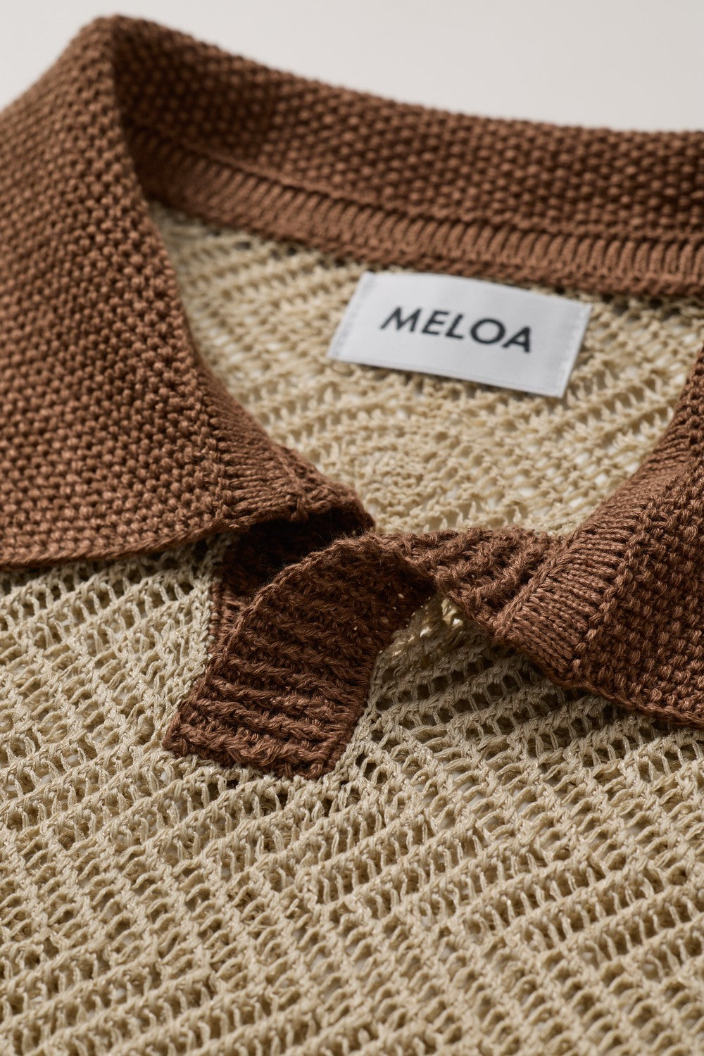 MELOA's Chill sheer polo
